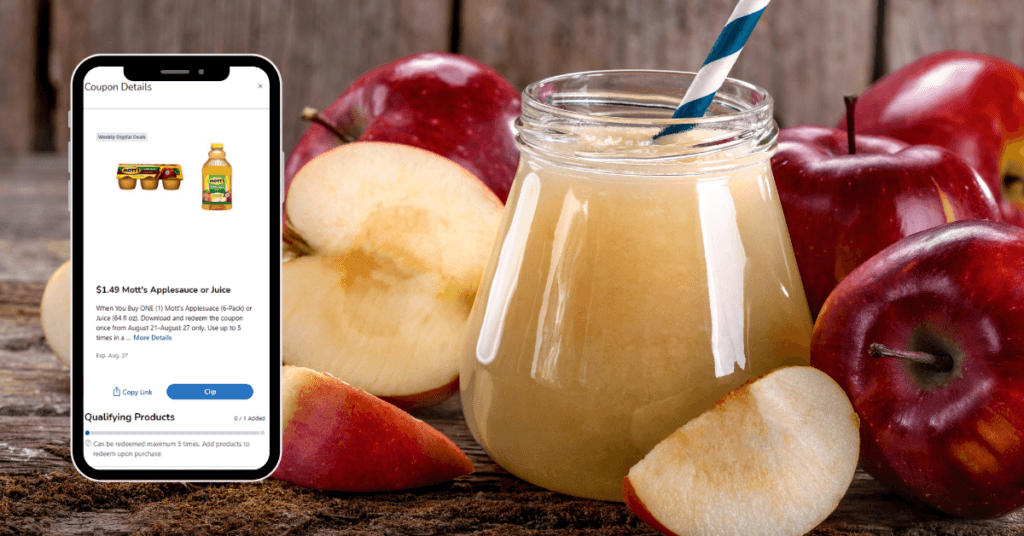 motts apple sauce and juice digital