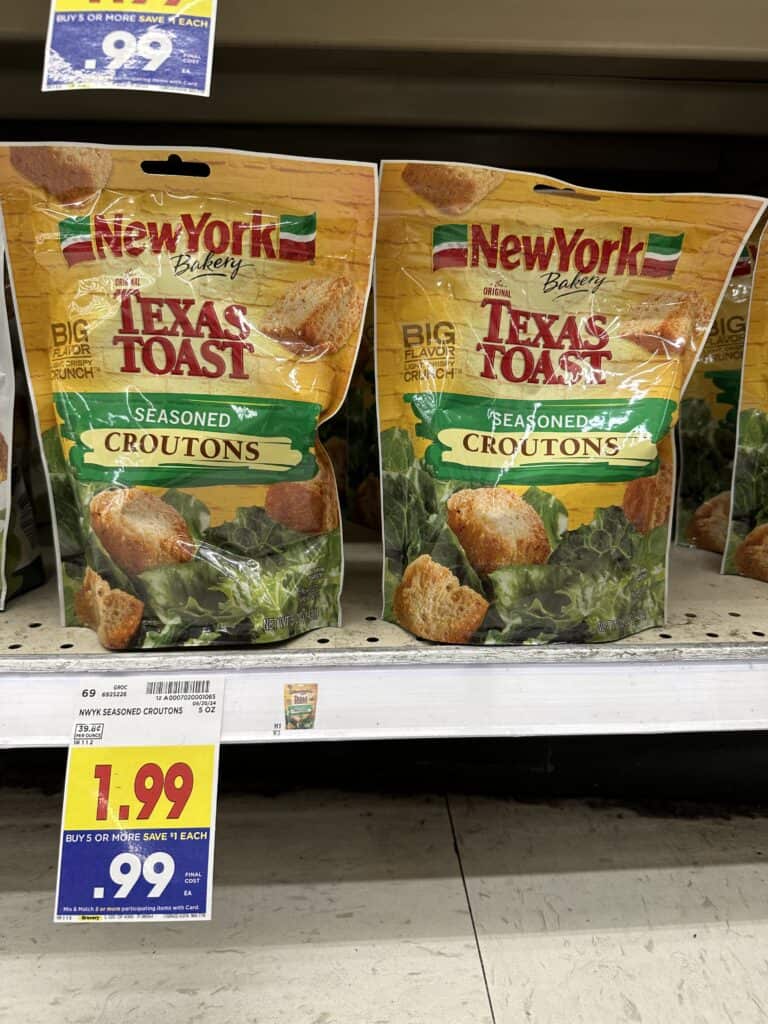 new york bakery croutons kroger shelf image (2)