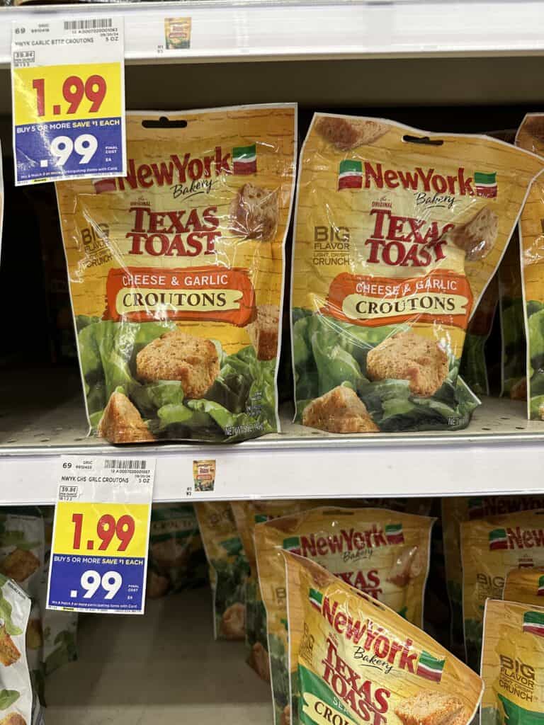 new york bakery croutons kroger shelf image (2)