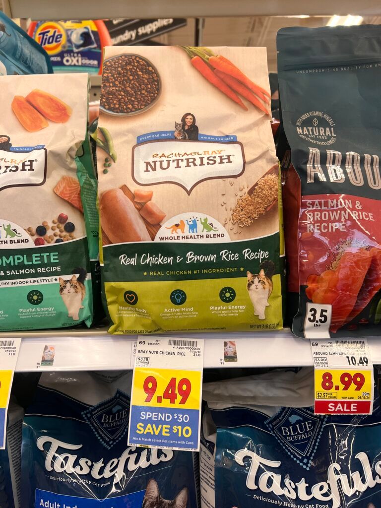 nutrish cat food kroger shelf image (1)