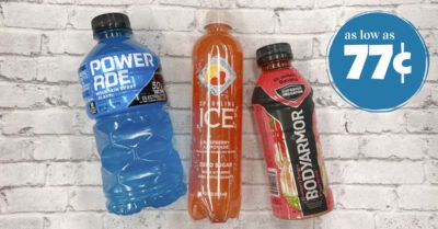 powerade, sparkling ice and bodyarmor kroger krazy