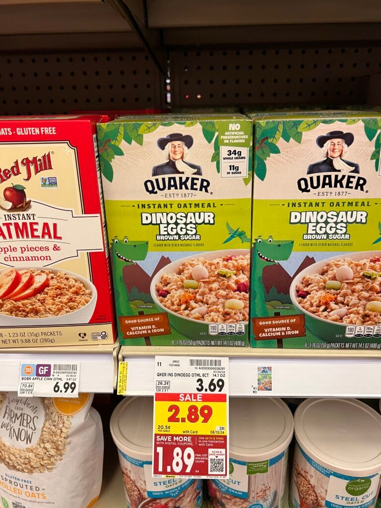 quaker instant oatmeal kroger shelf image (1)