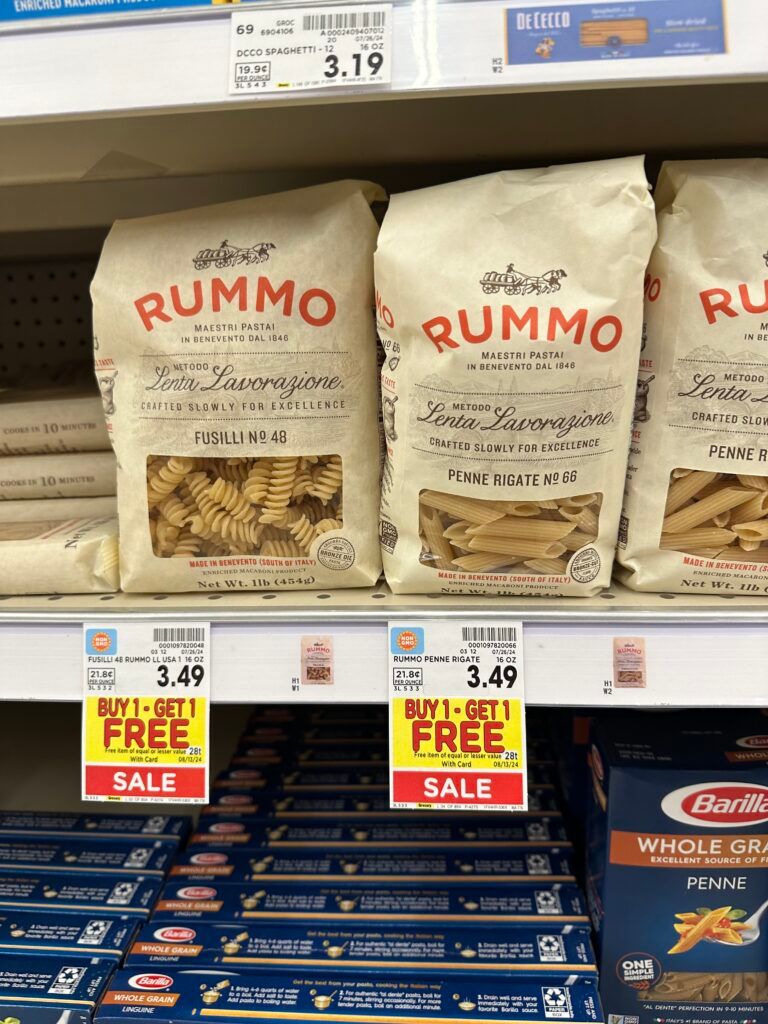 rummo pasta kroger shelf image (1)