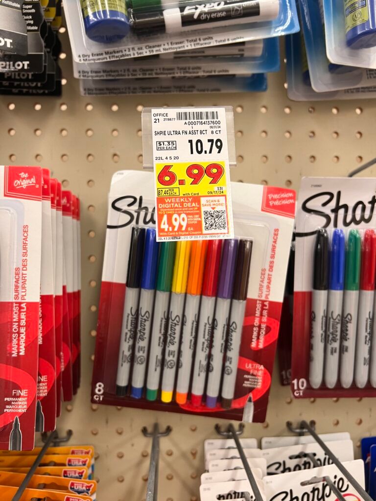 sharpie marker kroger shelf image (1)