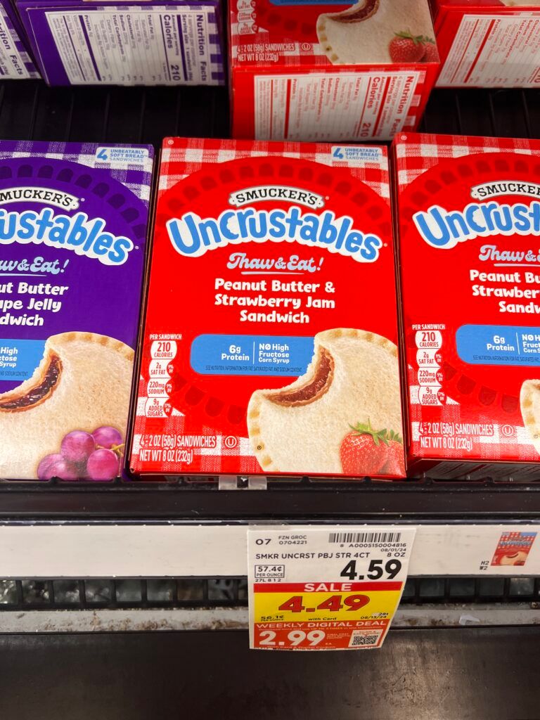 smuckers uncrustables kroger shelf image (1)