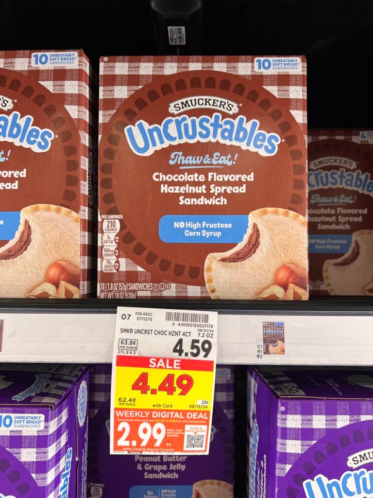 smuckers uncrustables kroger shelf image (1)