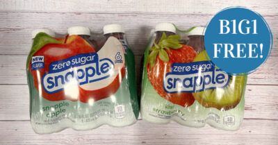 snapple zero sugar (2) kroger krazy 1