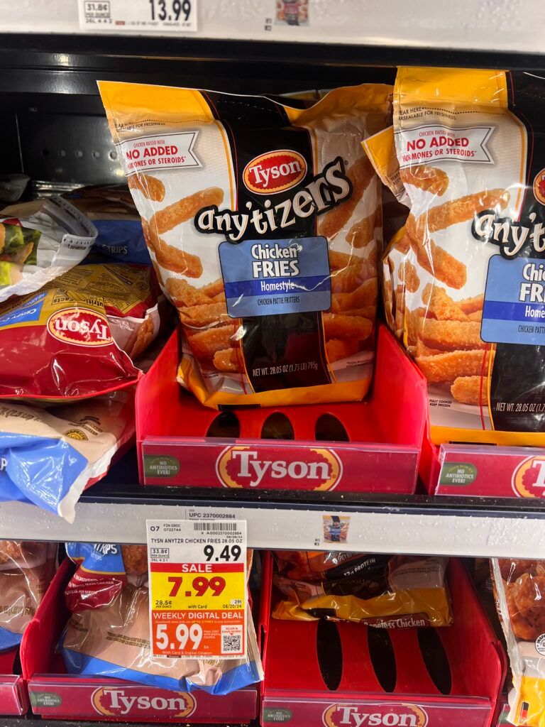 tyson frozen chicken kroger shelf image (1)