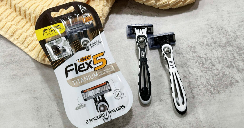 BIC Flex5 Titanium Disposable Razor Kroger