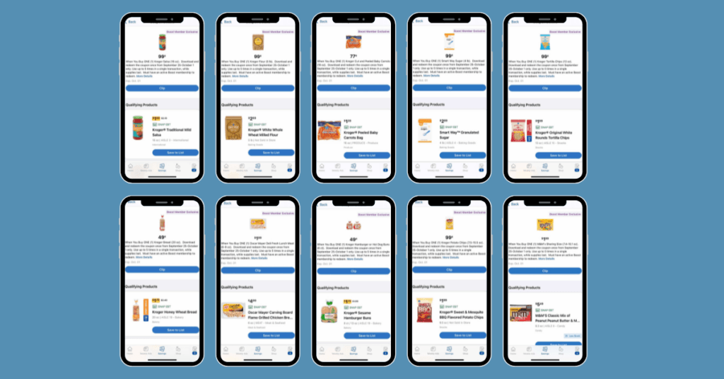 BOOST Membership Kroger Digital Coupons