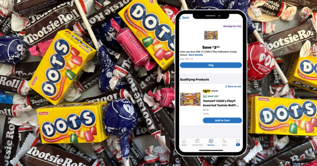 Child's Play Candy Savings for You Coupon