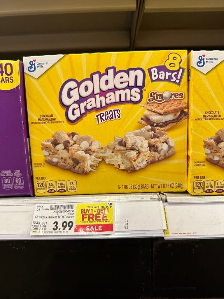 GM treat bars kroger shelf image (3)