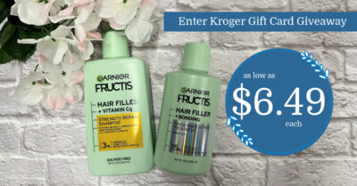 Garnier Fructis Hair Fillers Kroger Krazy (1)