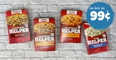 Helper Meals (2) kroger krazy 2