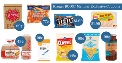 Kroger BOOST Exclusive Coupons Kroger Krazy