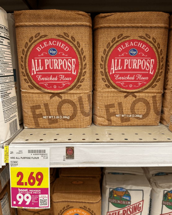 Kroger Flour Shelf Image