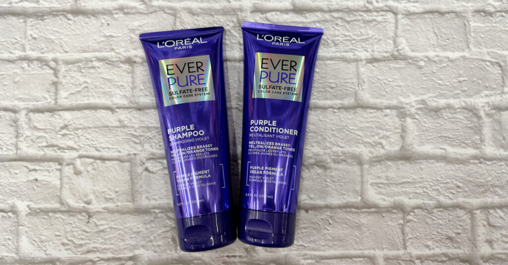 L'Oreal Paris EverPure Purple Shampoo and Conditioner Kroger