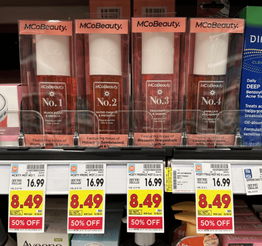 MCo Beauty Kroger Shelf Image