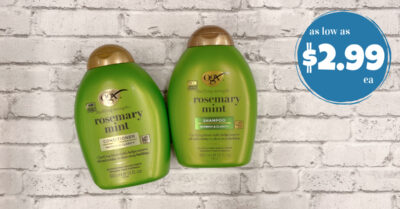 OGX shampoo and conditioner kroger krazy