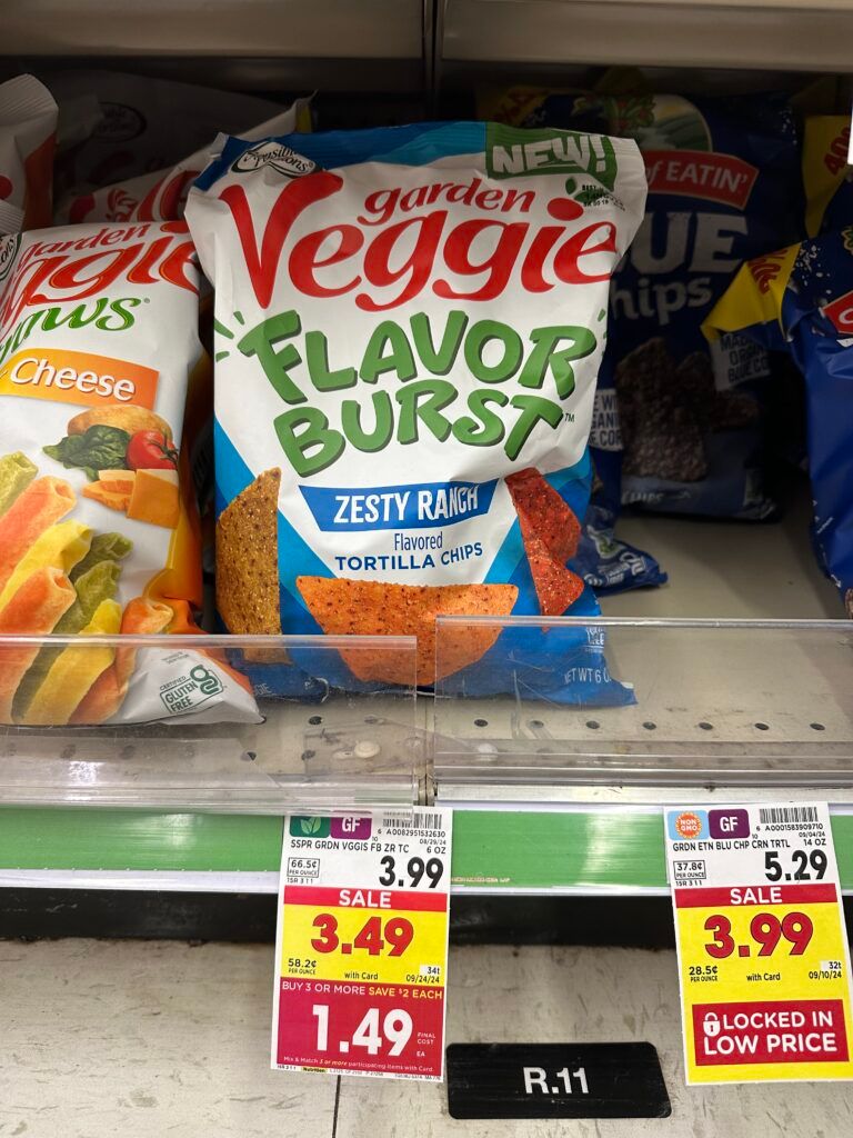 garden veggie flavor bursts kroger shelf image