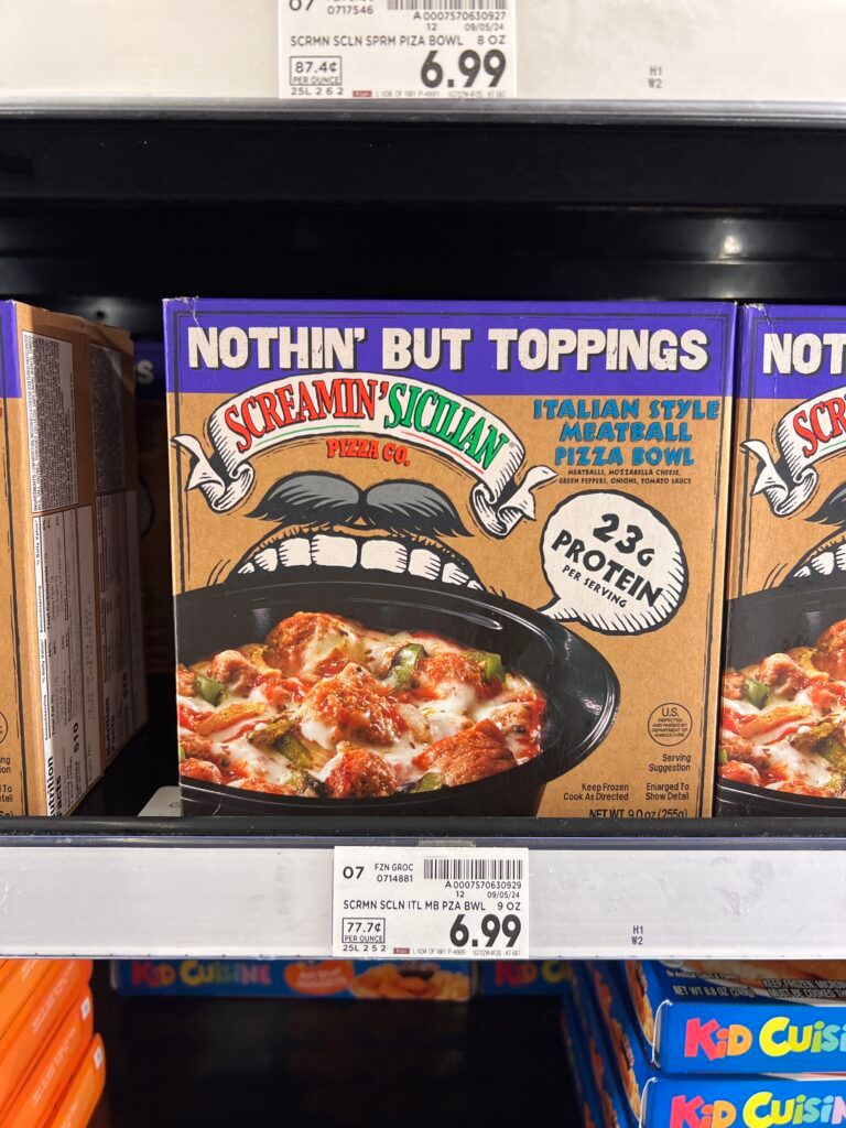 Screamin' Sicilian Loaded Bowl Kroger Shelf Image