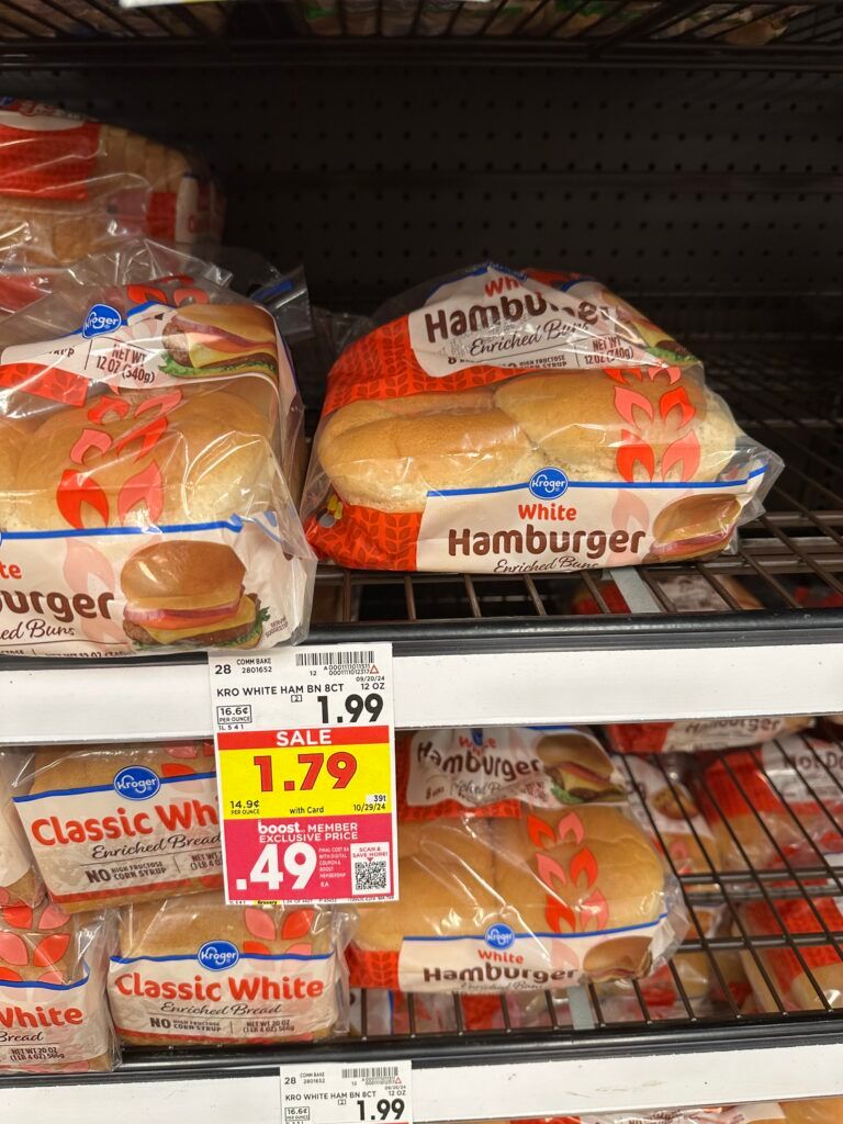 Kroger Buns Shelf Image