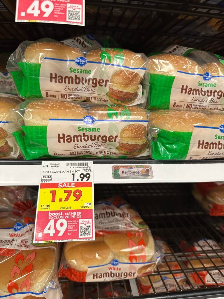 Kroger Buns Shelf Image