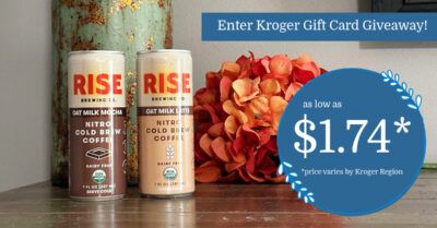 Rise Nitro Cold Brew Kroger Krazy