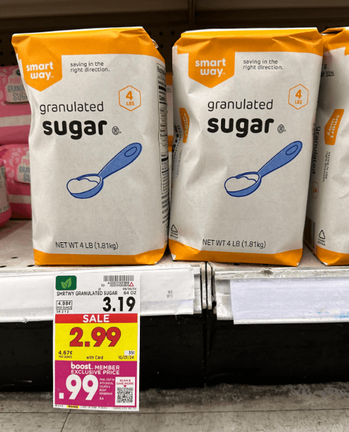 Smartway Sugar Kroger Shelf Image