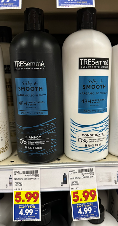 TRESemme Kroger Shelf Image