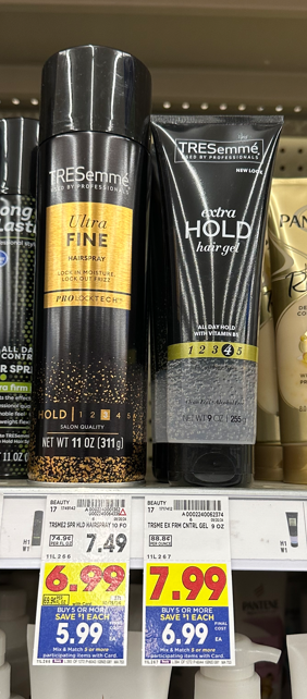 TRESemme Kroger Shelf Image