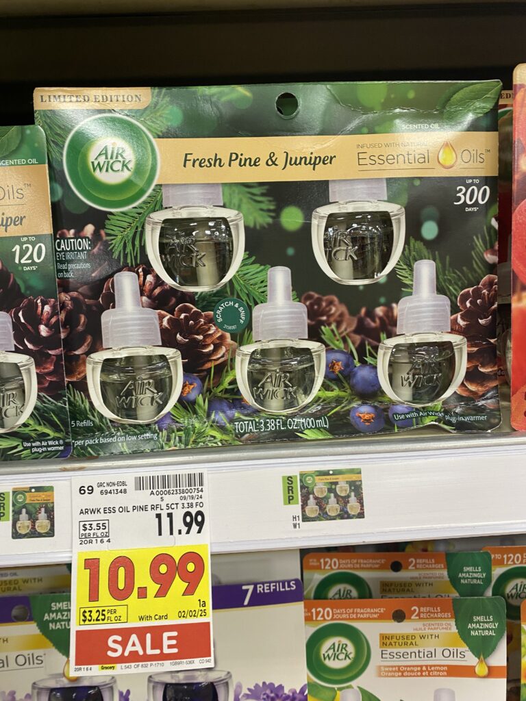 air wick refills kroger shelf image (1)