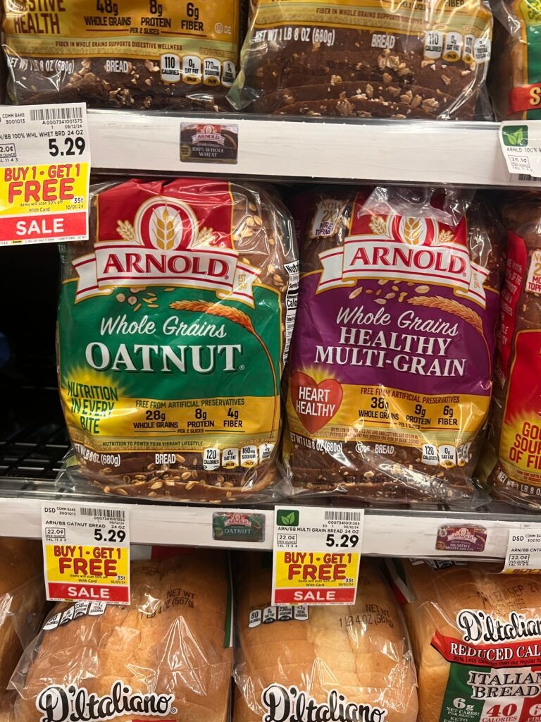 arnold bread kroger shelf image (1)