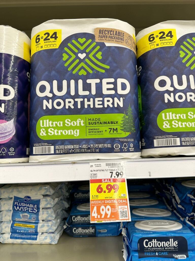 quilted northern kroger shelf image