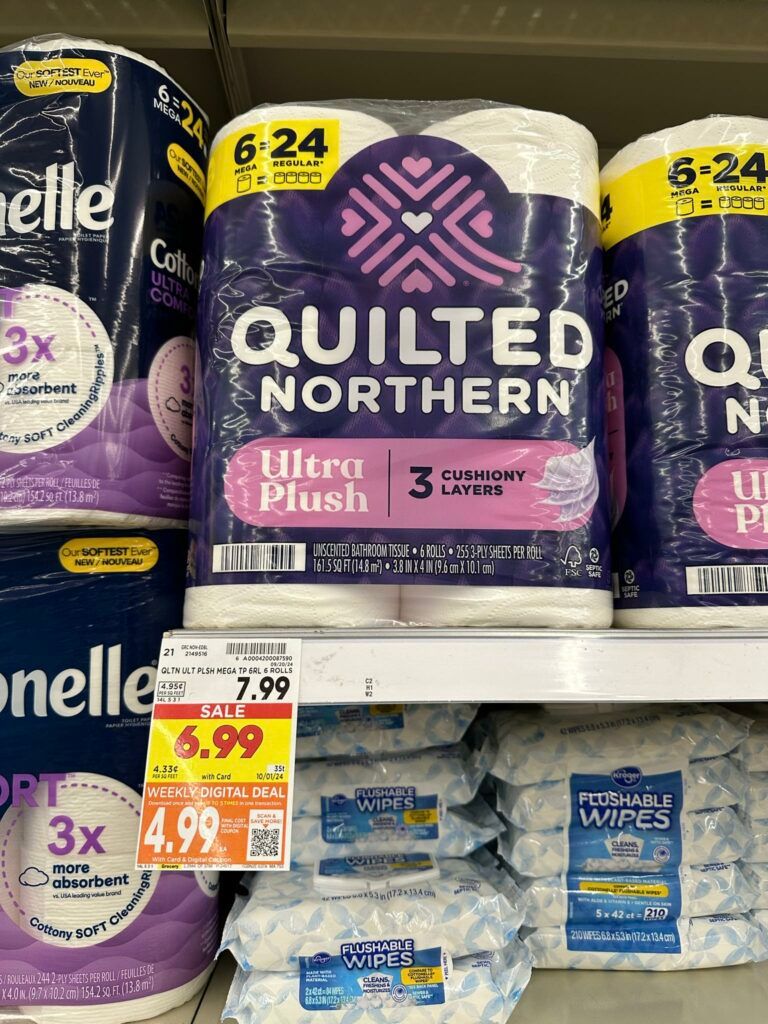 quilted northern kroger shelf image