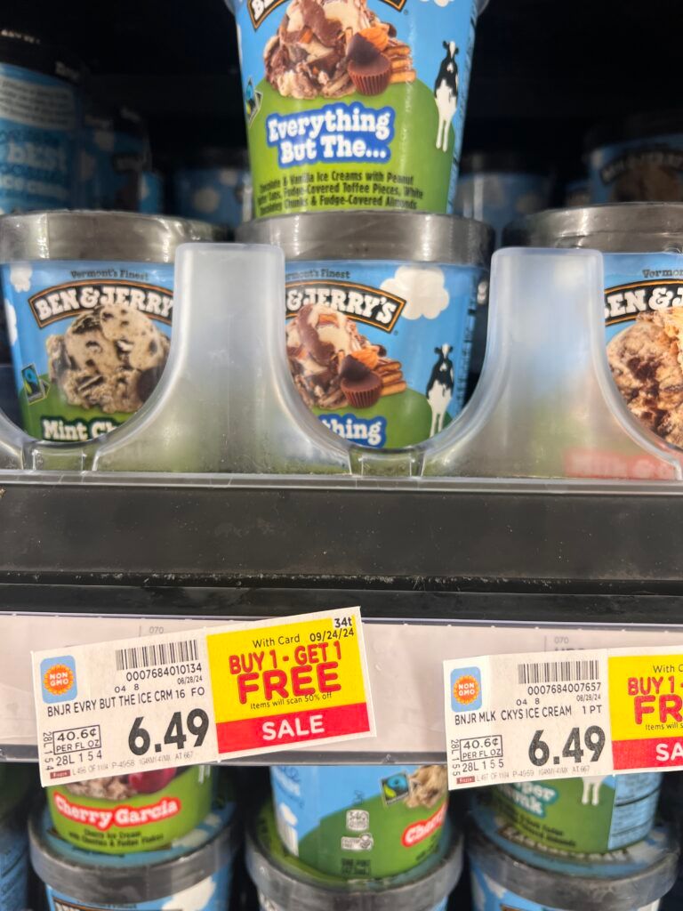 ben and jerrys kroger shelf image (1)