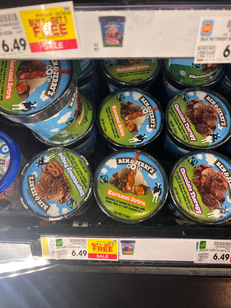 ben and jerrys kroger shelf image (1)