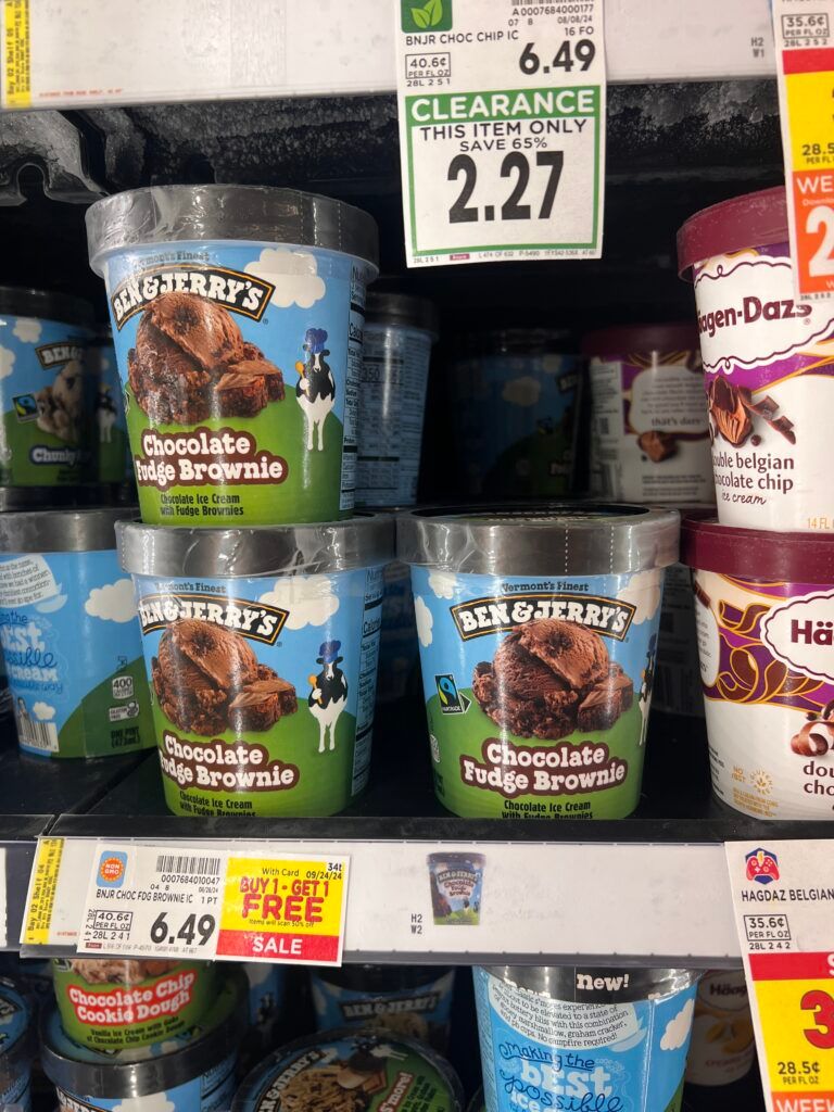 ben and jerrys kroger shelf image (1)