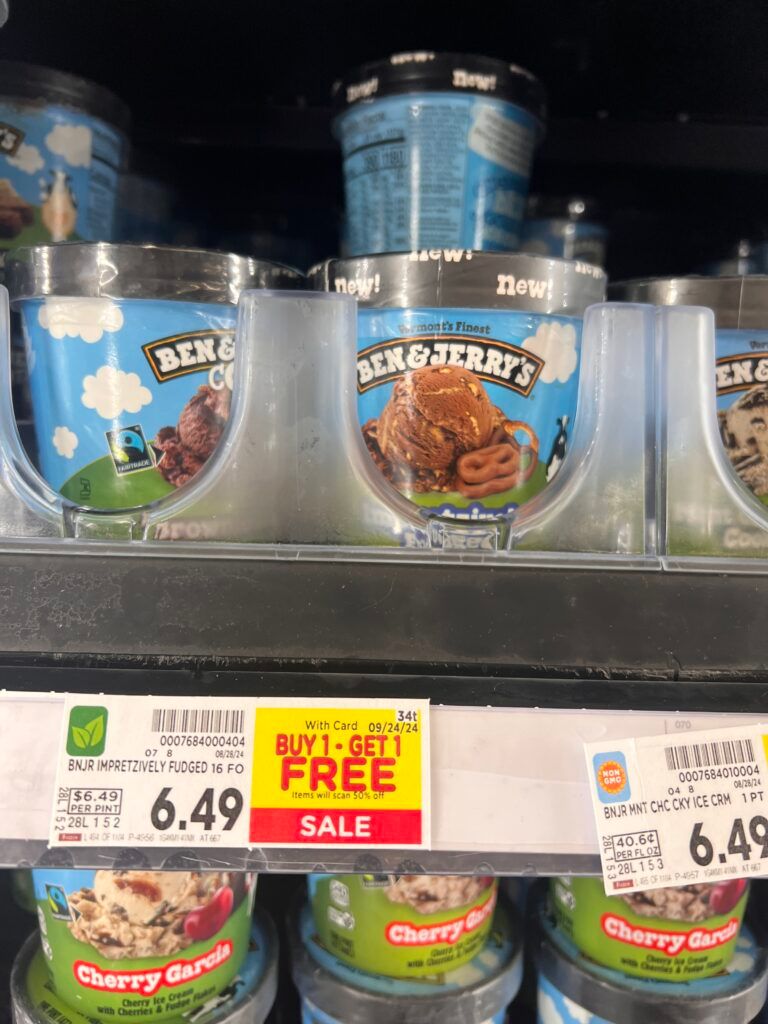 ben and jerrys kroger shelf image (1)