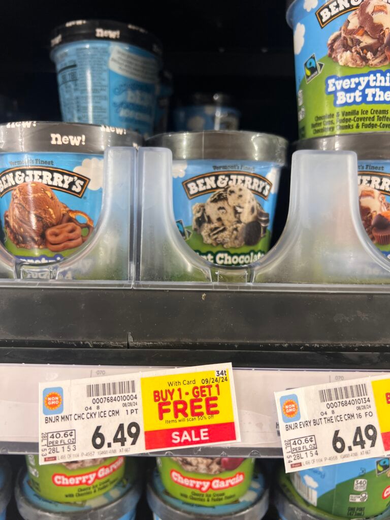 ben and jerrys kroger shelf image (1)