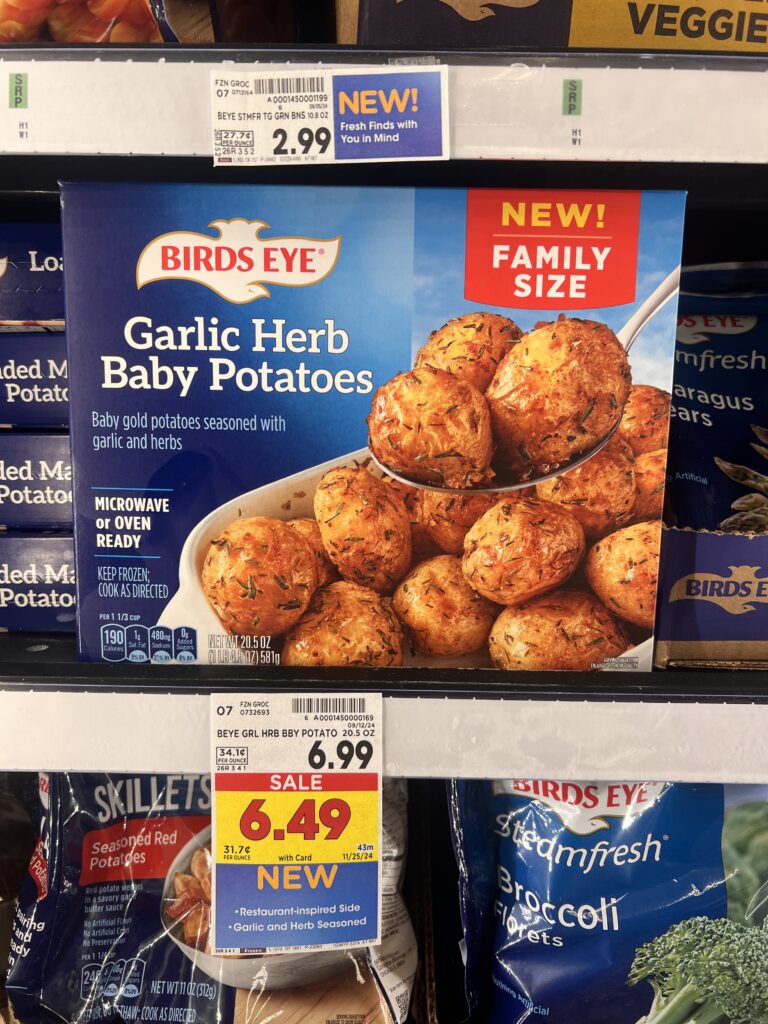 bird's eye potatoes kroger shelf image (1)