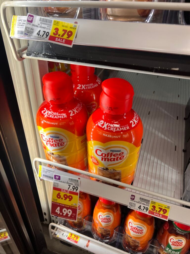 coffee mate creamer kroger shelf image (1)