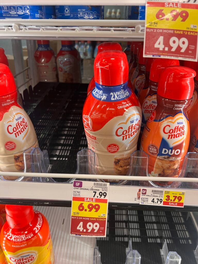 coffee mate creamer kroger shelf image (1)