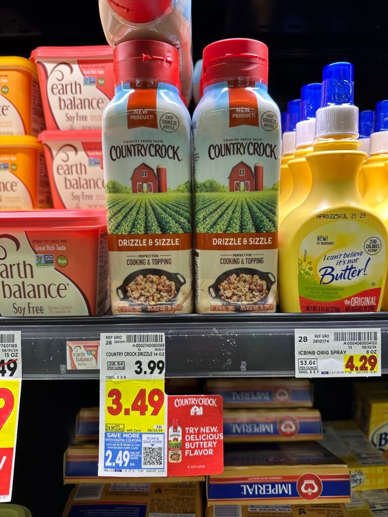 country crock drizzle kroger shelf image