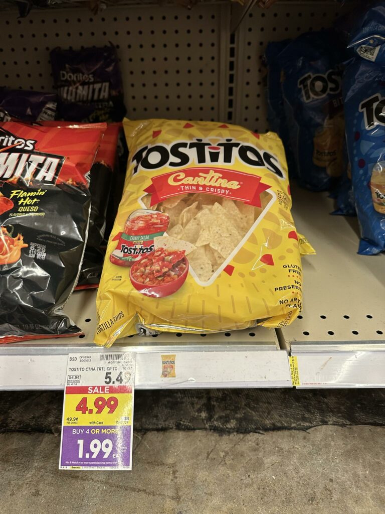 doritos, tostitos, cheetos and lays kroger shelf image' (1)