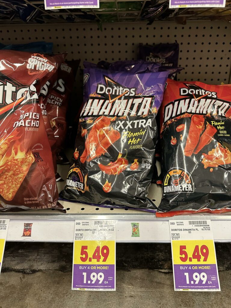 doritos, tostitos, cheetos and lays kroger shelf image' (1)