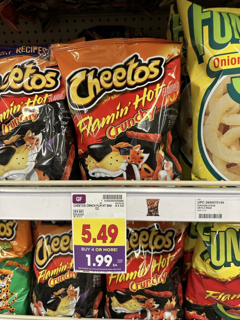 doritos, tostitos, cheetos and lays kroger shelf image' (1)