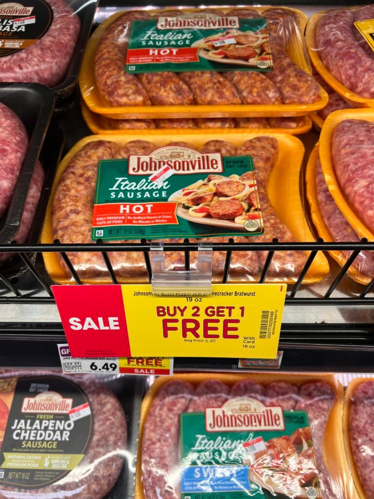 johnsonville sausage kroger shelf image (1)