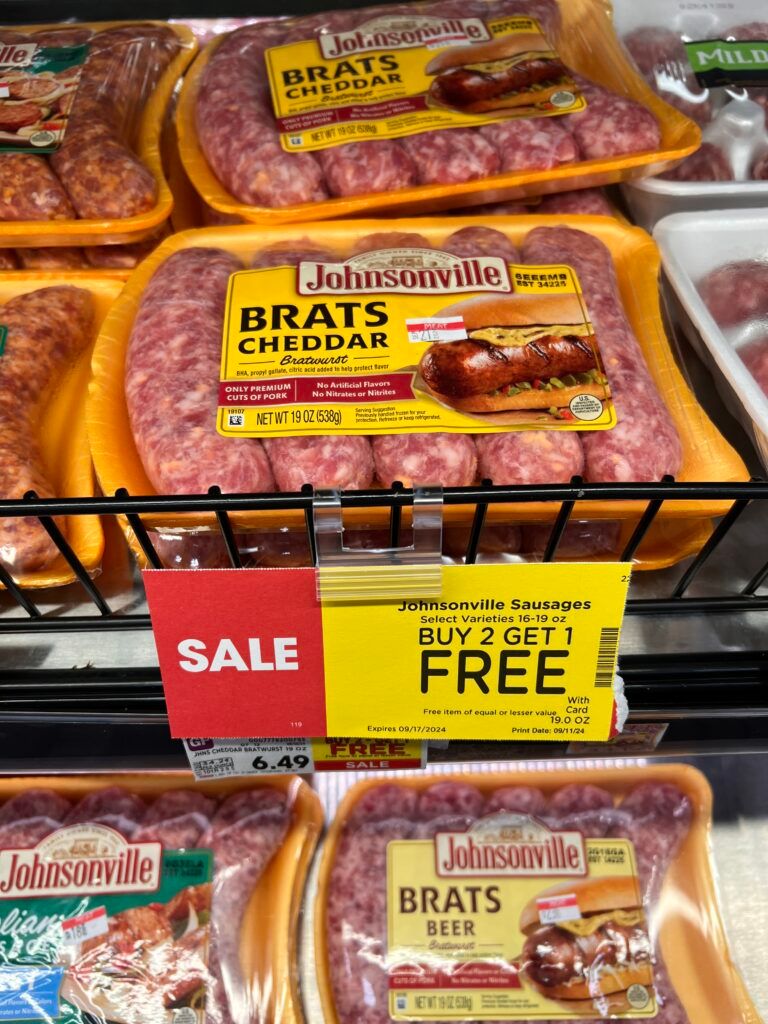 johnsonville sausage kroger shelf image (1)