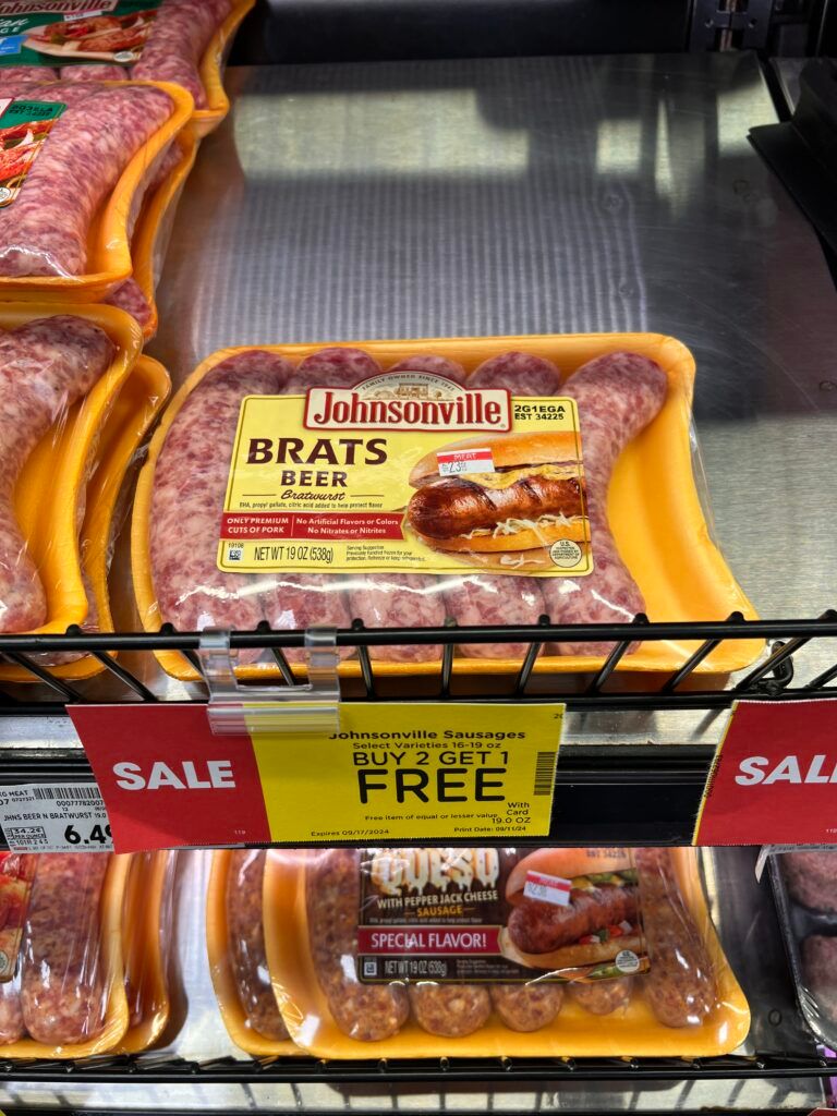 johnsonville sausage kroger shelf image (1)